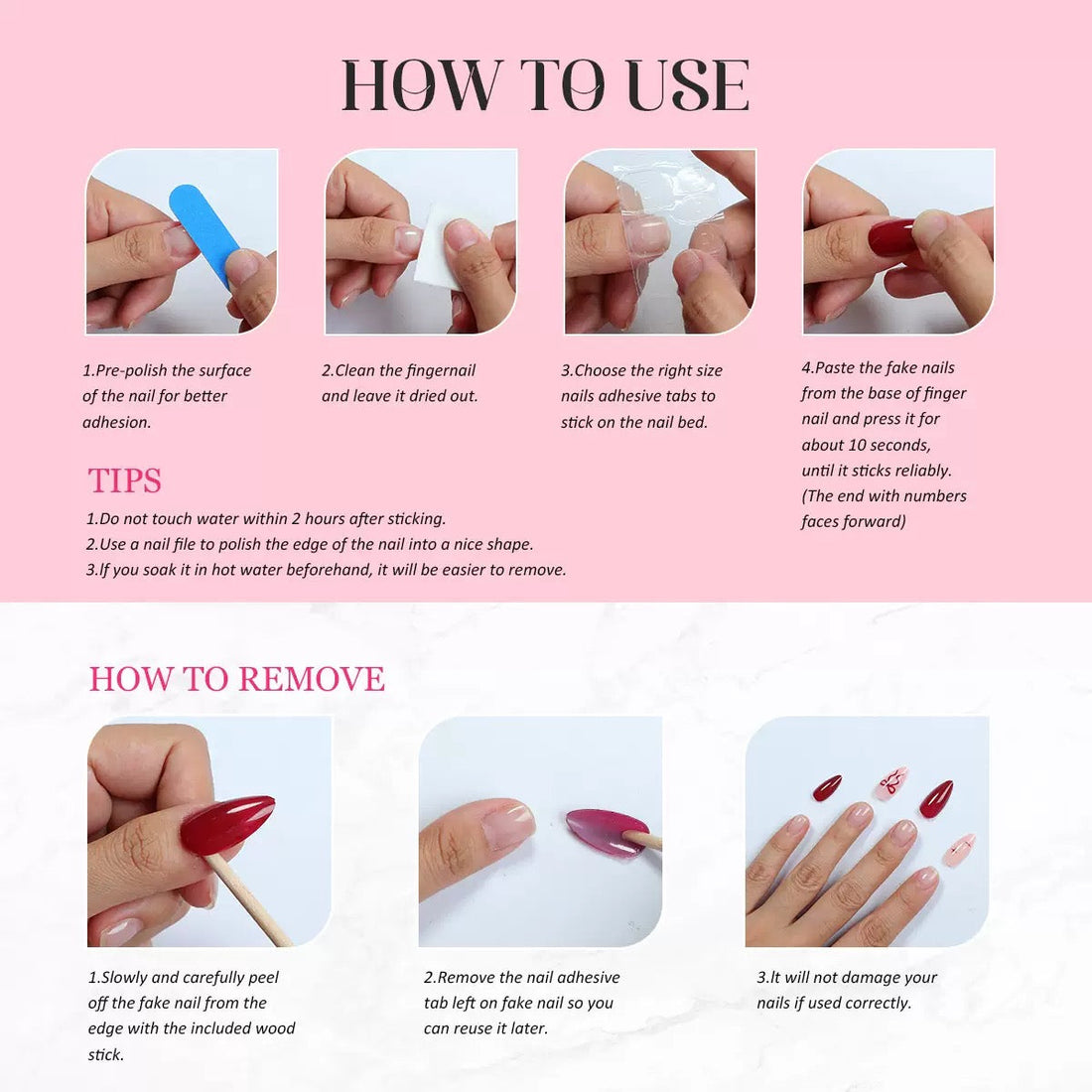 How to apply press on nails like a pro