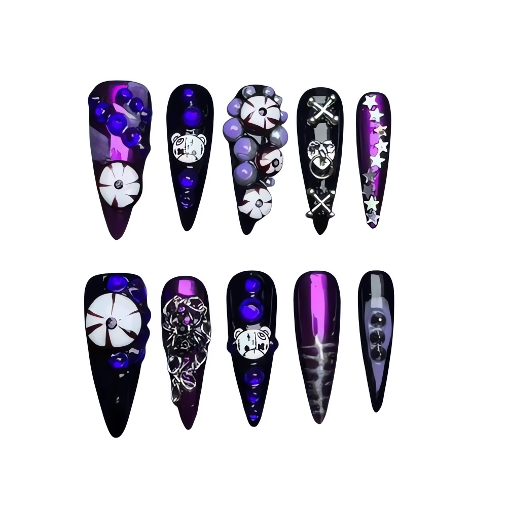 Uñas de Halloween divertidas, divertidas y espeluznantes